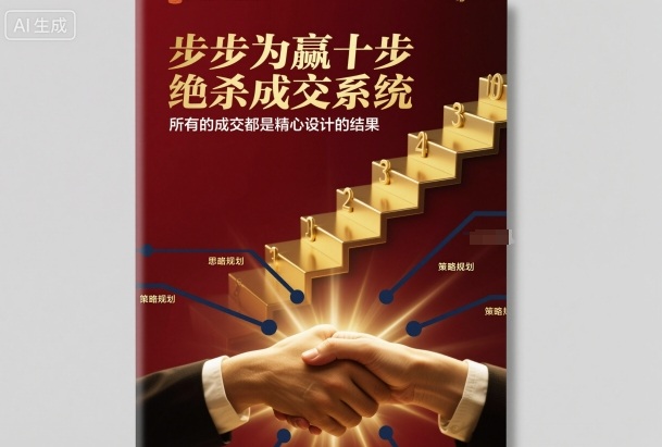 销冠天下步步为赢十步绝杀成交系统，所有的成交都是精心设计的结果