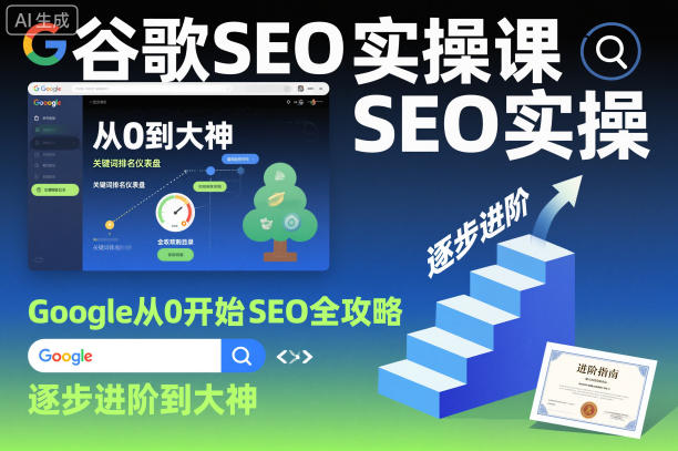 【20414】若凡谷歌SEO实操课，Google从0开始SEO全攻略，逐步进阶到大神