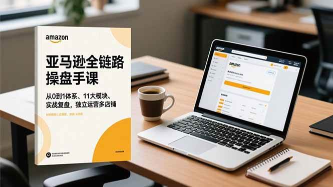 【20756】美迪亚马逊全链路操盘手课，从0到1体系、11大模块、实战复盘，独立运营多店铺