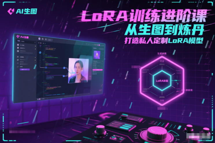【20919】LoRA训练进阶课，从生图到炼丹，打造私人定制LoRA模型